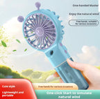 Spray Mini Handheld Fan – Rechargeable Mist Cooling Fan (400mAh)