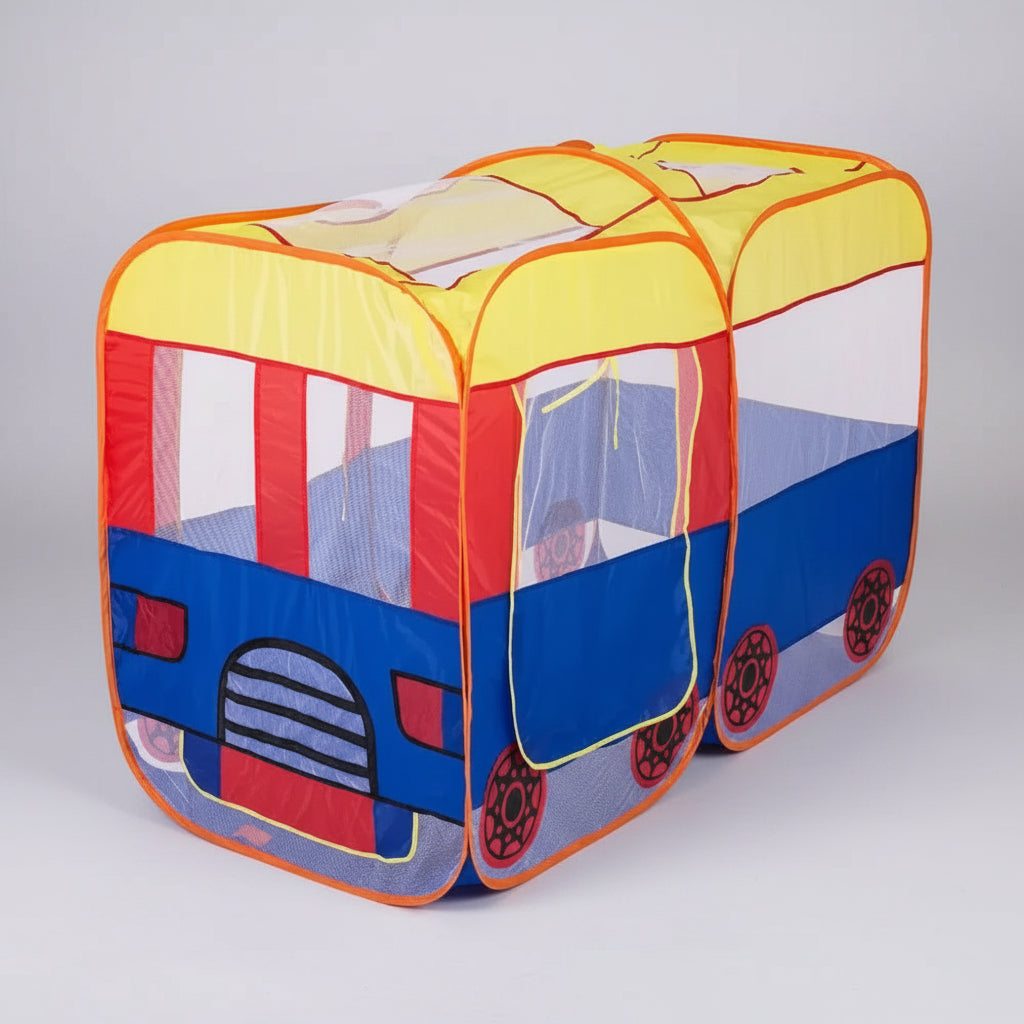 Bus Shape Kids Play Tent House – Indoor & Outdoor Fun