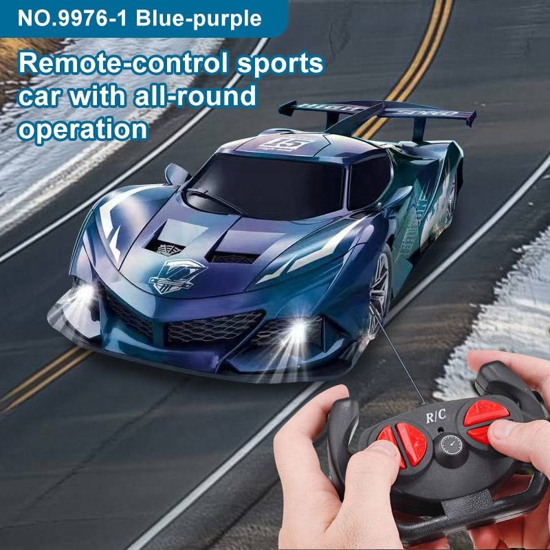 Super Racer R/C Car – Rechargeable Remote Control Car with Headlights | Bacha Toys