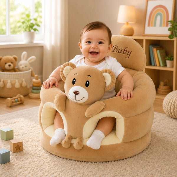 Mattress Seat Cartoon Shape Baby Sofa – Soft, Cute & Supportive | Bacha Toys