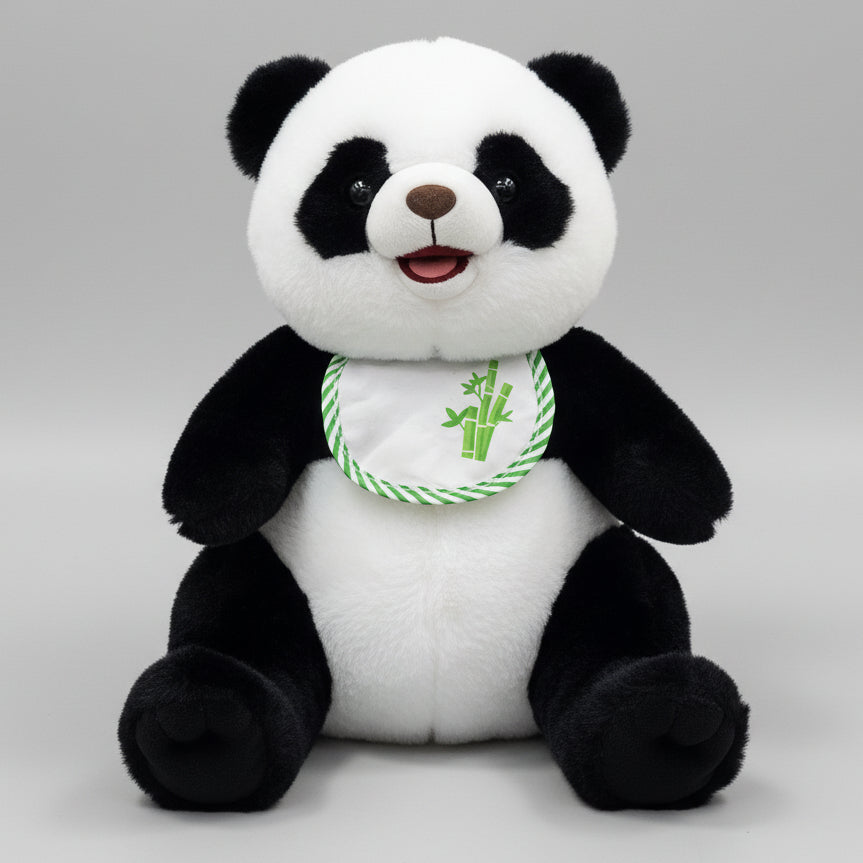 Learn to Speak Plush Cute Panda with Shoulder Bag – Interactive Talking Toy for Kids | Bacha Toys Pakistan