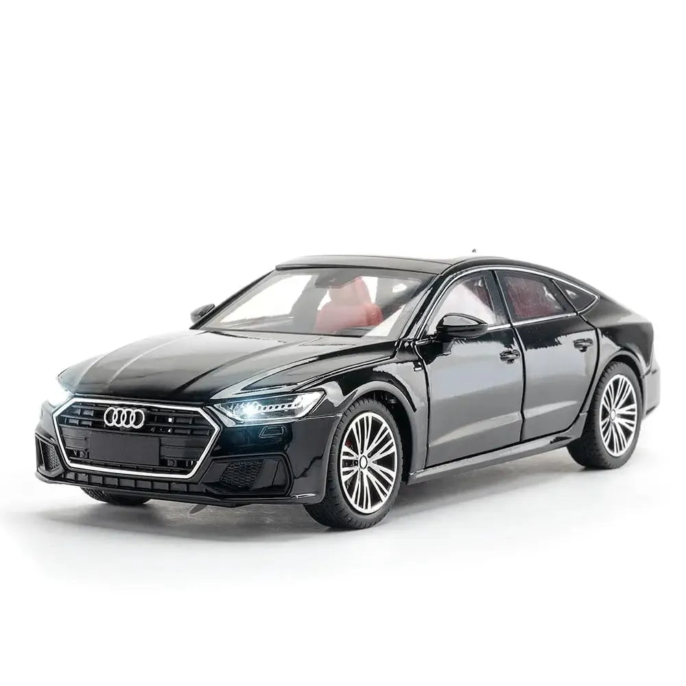 Audi A7 1:24 Scale Alloy Die-Cast Model Car – Pull-Back, Light & Sound Function