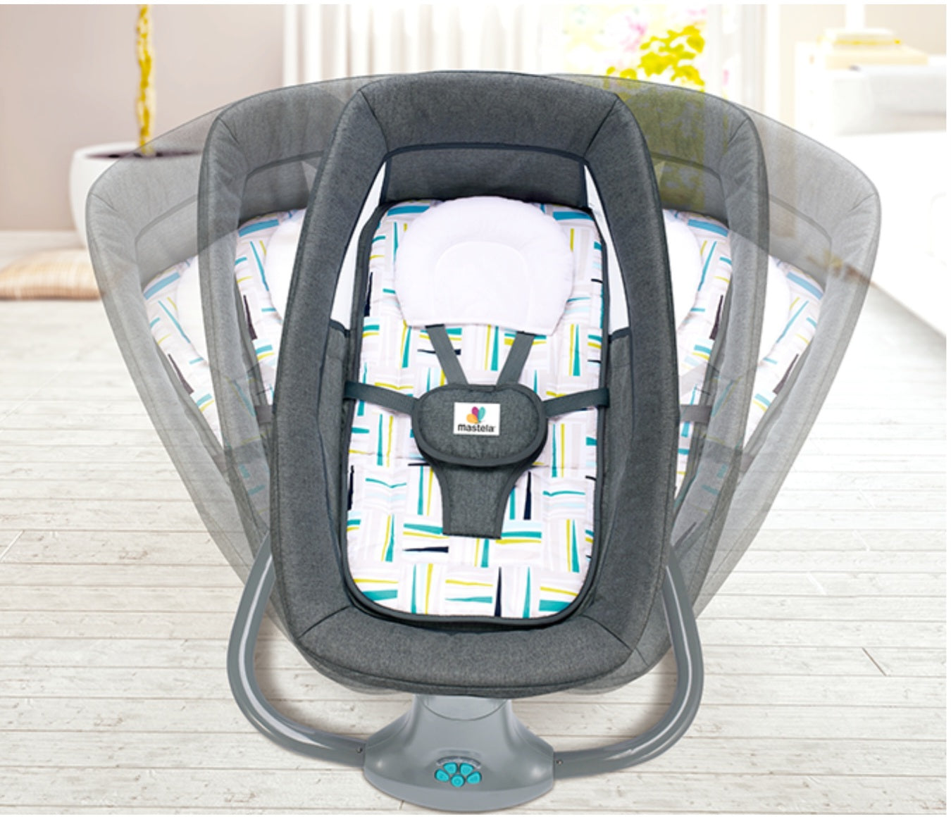 Mastella 3-in-1 Deluxe Multi-Functional Bassinet | Bacha Toys