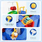 Car Adventure Track Set – Battery-Free Educational Fun - Bacha Toys