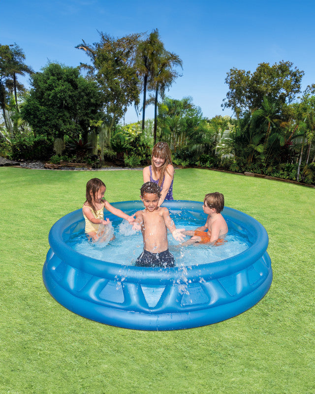 Intex Soft Side Pool 74” – Large Kids Inflatable Swimming Pool (790L) #58431