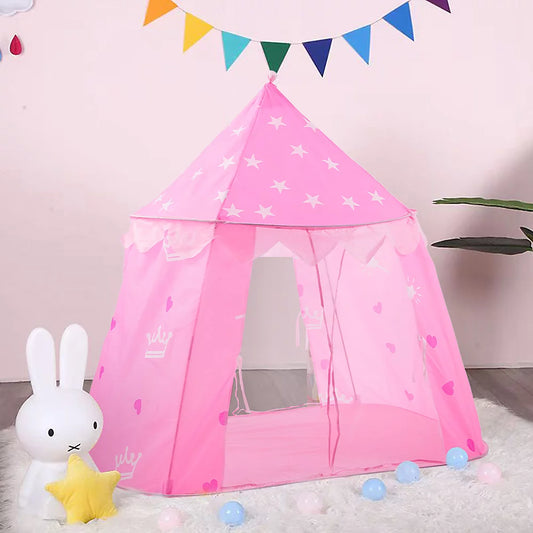 Royal Castle Play Tent – Kids Fantasy Playhouse | Bacha Toys