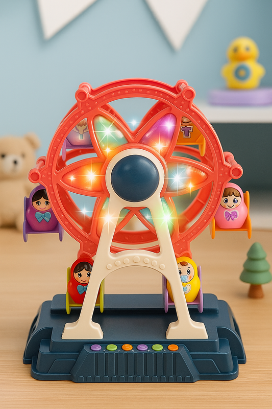 Ferris Wheel – Amusement Park Playset with Music & Lights - Bacha Toys