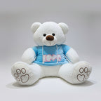 Blue Jacket Teddy Bear – 60cm Soft Plush Toy | Bacha Toys