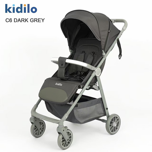 Kidilo C6 Comfort Baby Stroller – Safe, Foldable & Smooth Ride | Bacha Toys