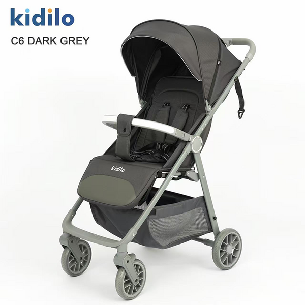 Kidilo C6 Comfort Baby Stroller – Safe, Foldable & Smooth Ride | Bacha Toys