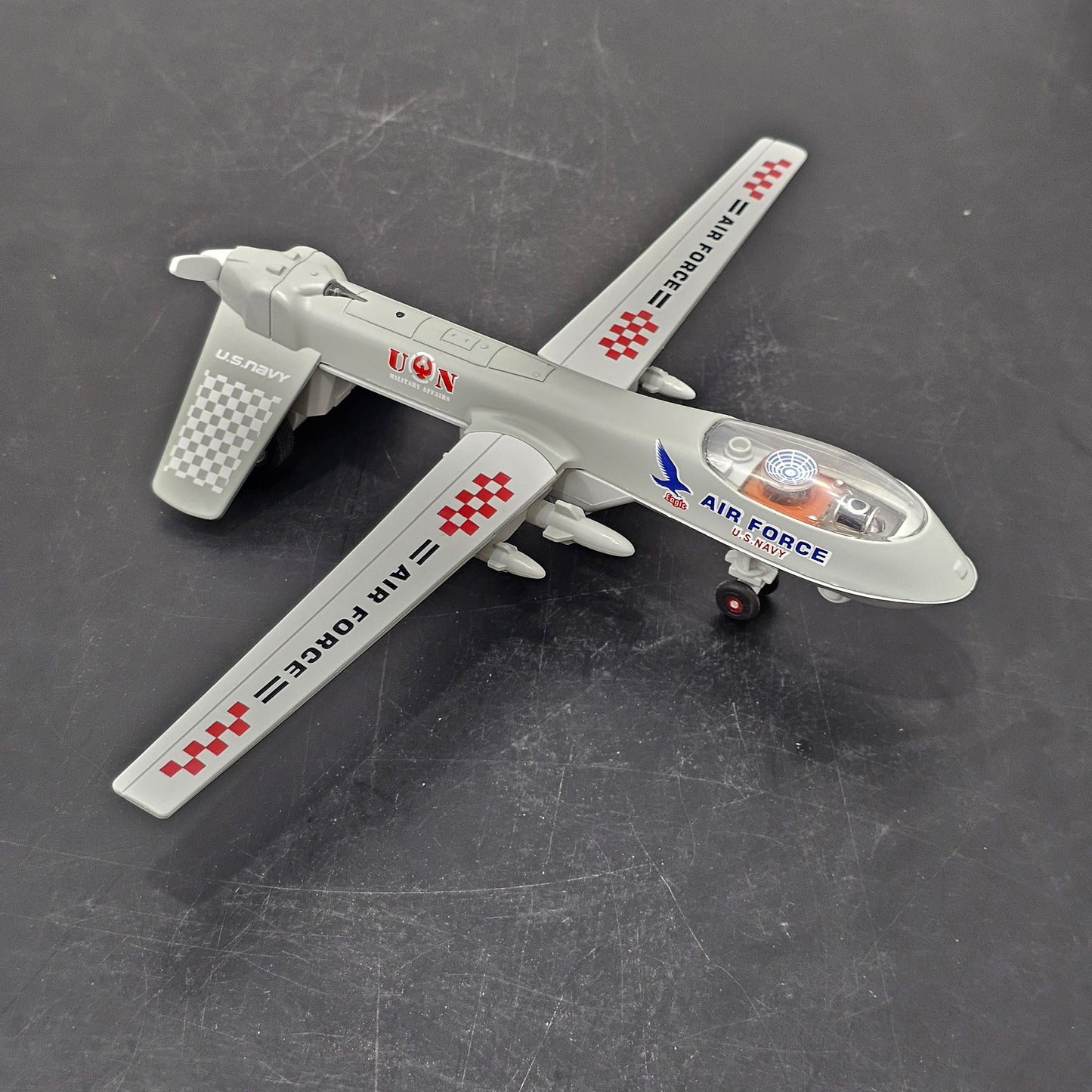 U.S. Navy Airforce Jet – Die-Cast Military Airplane Toy for Kids | Bacha Toys