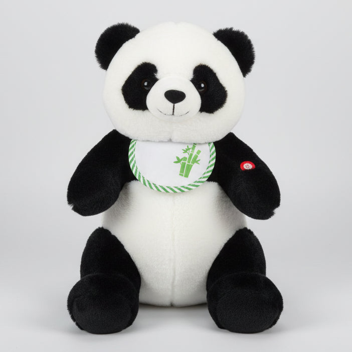 Learn to Speak Plush Cute Panda with Shoulder Bag – Interactive Talking Toy for Kids | Bacha Toys Pakistan