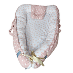 Baby Bedset with Rattles & Head Cushion – Cotton Fabric | Comfortable & Safe | Bacha Toys