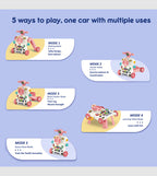 5-in-1 Baby Activity Walker with Music & Lights | Bacha Toys