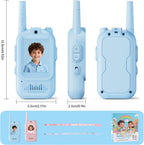 Kids Rechargeable Video Walkie Talkie Toy – Long Range Communication Set