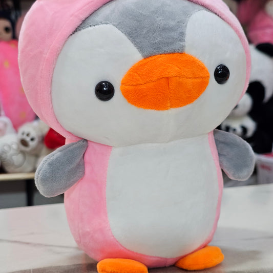 Penguin Plush Dressed as Unicorn – Pink Soft Toy 25cm | Bacha Toys