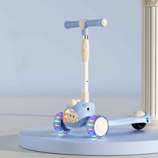 3-in-1 Kids Scooty with Lighting, Music & Stroller Mode – Bacha Toys