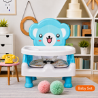 Baby Booster Seat – Height Adjustable Foldable Feeding Seat
