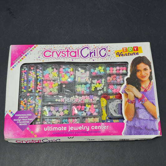 Crystal Acrylic Ultimate Jewelry Center – DIY Jewelry Making Kit for Girls | Bacha Toys