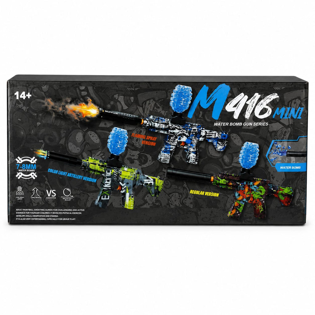 M416 Mini Water Gel Blaster Gun – Rechargeable Electric Water Bomb Gun