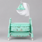 Baby Swing with Wheels & Mosquito Net (0–3 Years)