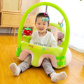 Baby Sofa Seat with Attractive Rattles – Soft Plush Support Seat