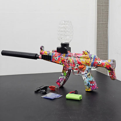 Superior Performance High-Speed Electric Crystal Pellet Gun MP5 Submachine Gun – Bacha Toys