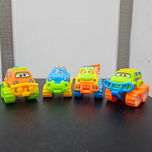 Pack of 4 Car Set – Mini Toy Vehicles for Kids | Bacha Toys