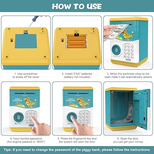 Money Bank ATM Machine for Kids – Bacha Toys