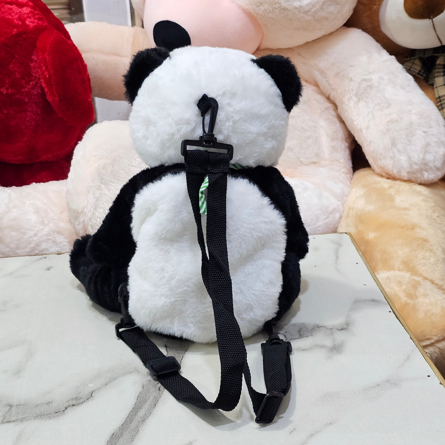 Learn to Speak Plush Cute Panda with Shoulder Bag – Interactive Talking Toy for Kids | Bacha Toys Pakistan