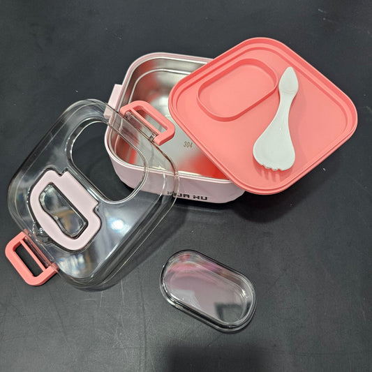 Unilaminar Stainless Steel Lunch Box – 800 ml | Bacha Toys