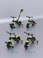 Kids Ride-On Tricycle Convertible Bicycle #XBL1688