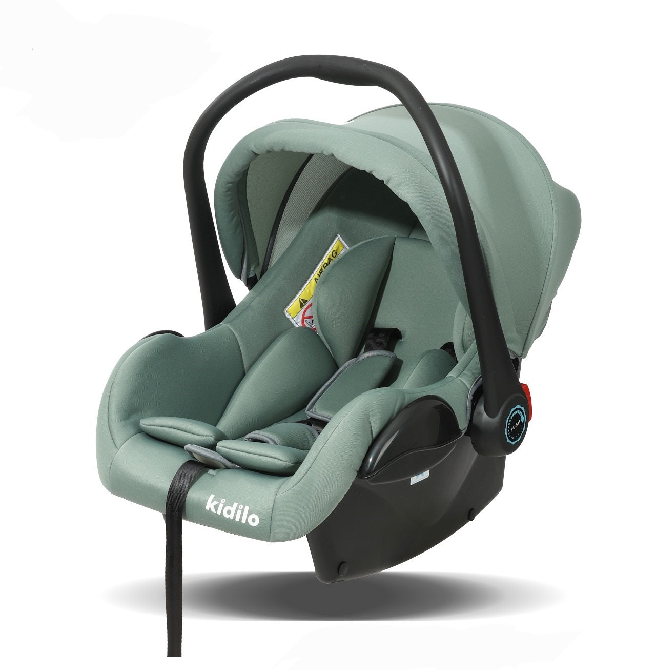 Kidilo Comfort Carry Cot Baby Car Seat – Soft Mattress & Safety Canopy | Bacha Toys