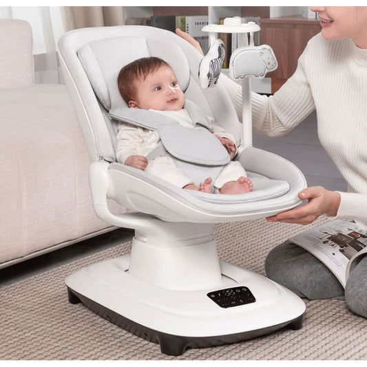 Mastela Deluxe 360° Multi-Motion Cradle – Smart, Safe & Soothing Baby Cradle | Bacha Toys