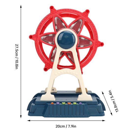 Giant Ferris Wheel – Amusement Park Playset with Music & Lights - Bacha Toys