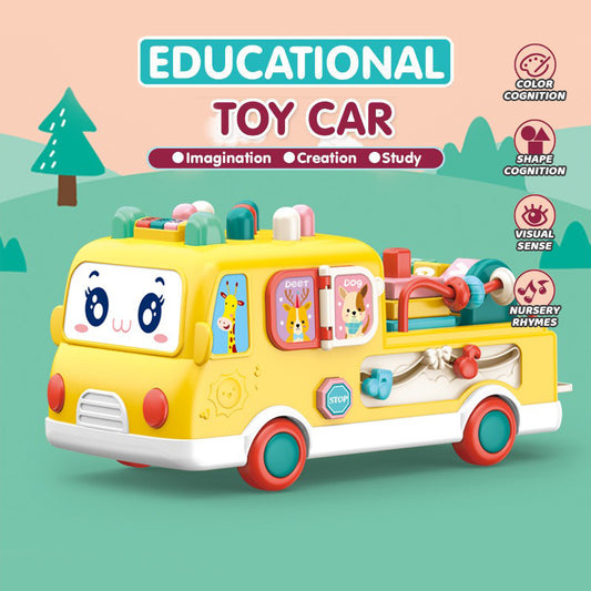 Educational Toy Car – Music, Shapes & Color Learning for Imagination & Creativity | Bacha Toys