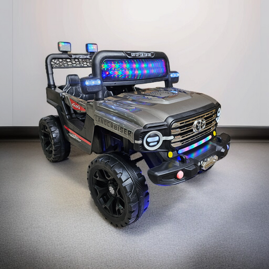 Power Wheel Electric Car for Kids – Luxury Ride-On with Music, Lights & Remote Control | Bacha Toys