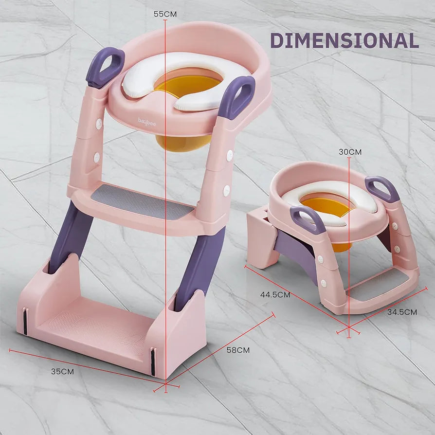 Multi-Functional 4-in-1 Baby Toilet Seat