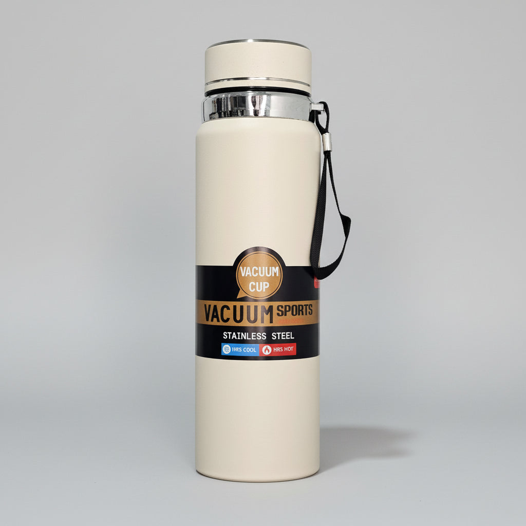 Vacuum Cup 1000ml – Hot & Cold Insulated Water Bottle