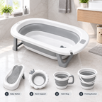 5-in-1 Foldable Baby Bath Tub #NB-01