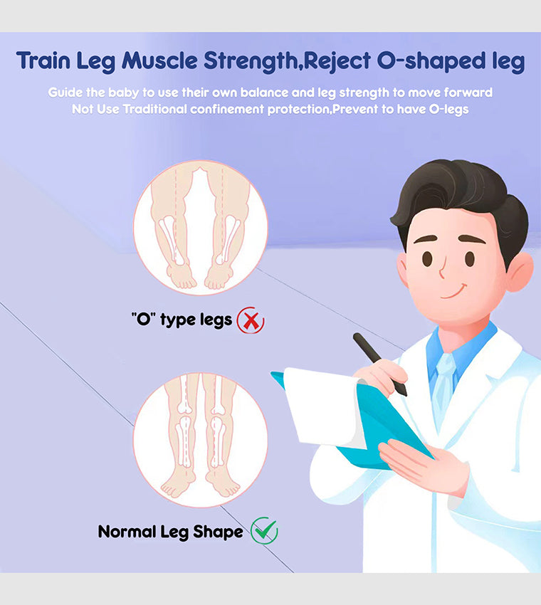 5-in-1 Baby Activity Walker with Music & Lights | Bacha Toys