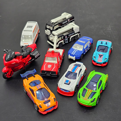 Alloy Model Die-Cast Car Series – 10 Pcs Set | Premium Metal Toy Cars for Kids | Bacha Toys