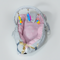 Baby Bedset with Rattles & Head Cushion – Cotton Fabric | Comfortable & Safe | Bacha Toys