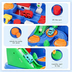 Car Adventure Track Set – Battery-Free Educational Fun - Bacha Toys