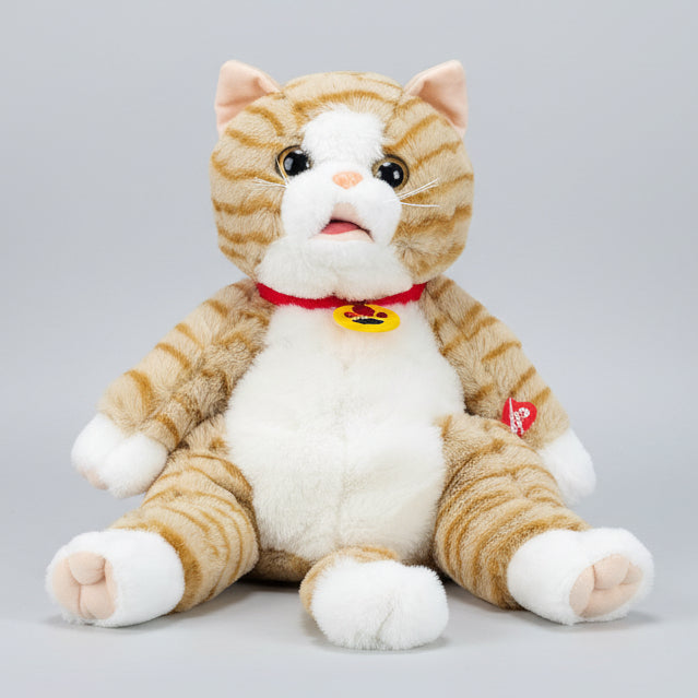 Learn to Speak Plush Cat with Shoulder Bag – Brown Colour | Bacha Toys Pakistan