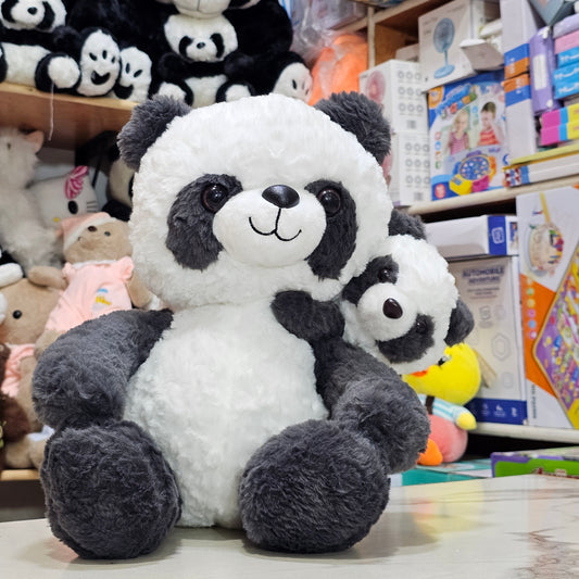 Panda with Baby – 40cm Soft Plush Toy | Bacha Toys
