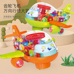 Gear Aeroplane Toy | Music & Lighting Fun for Kids - Bacha Toys