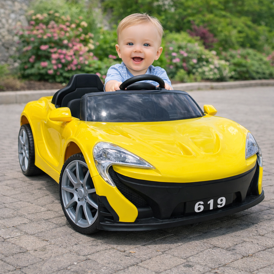 Power Wheel Electric Car for Kids – Luxury Ride-On with Music, Lights & Remote Control | Bacha Toys Pakistan