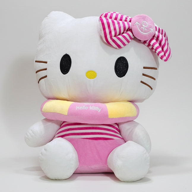 Pink Ring Kitty – 45cm Soft Plush Toy | Bacha Toys