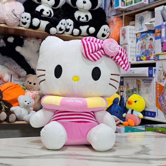 Pink Ring Kitty – 45cm Soft Plush Toy | Bacha Toys